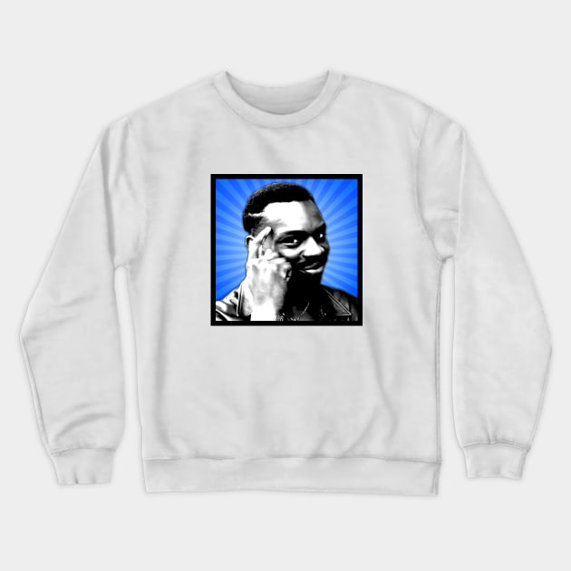 Think Meme (blue) Crewneck Sweatshirt by KrazedKreations